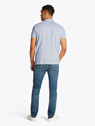 Polo's korte mouw blauw Tommy Hilfiger