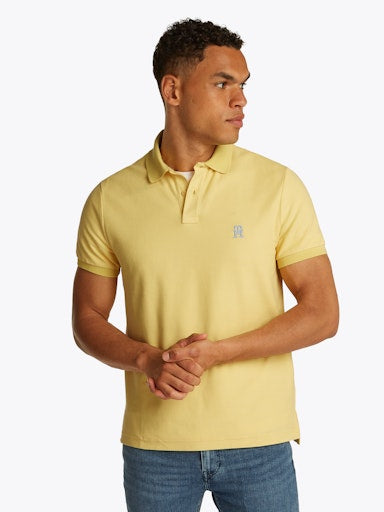 Polo's korte mouw geel Tommy Hilfiger
