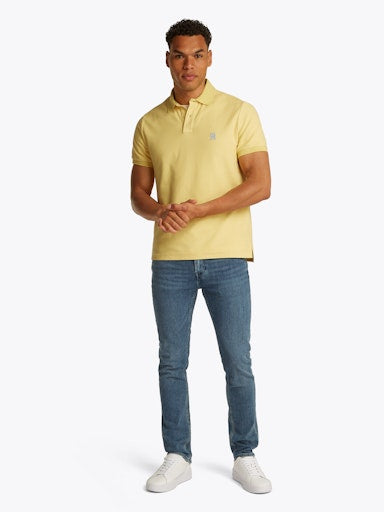 Polo's korte mouw geel Tommy Hilfiger