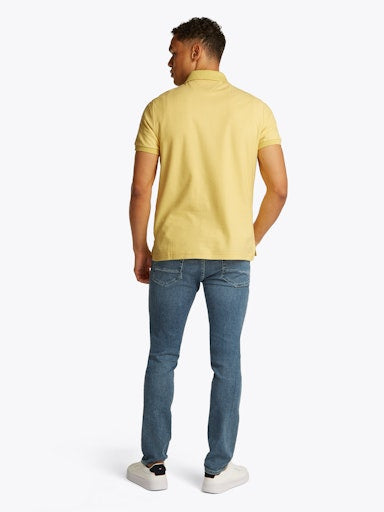 Polo's korte mouw geel Tommy Hilfiger
