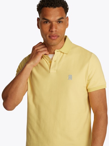 Polo's korte mouw geel Tommy Hilfiger