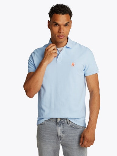 Polo's korte mouw blauw Tommy Hilfiger