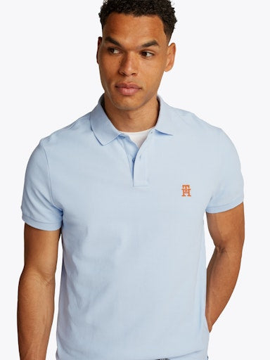 Polo's korte mouw blauw Tommy Hilfiger