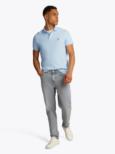 Polo's korte mouw blauw Tommy Hilfiger