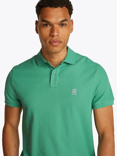 Polo's korte mouw groen Tommy Hilfiger