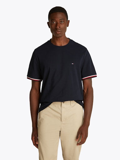T-shirts korte mouw navy Tommy Hilfiger