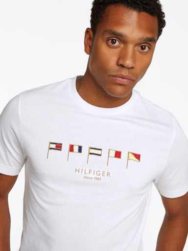 T-shirts korte mouw wit Tommy Hilfiger