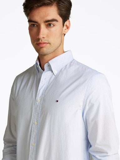 Hemden lange mouw wit Tommy Hilfiger
