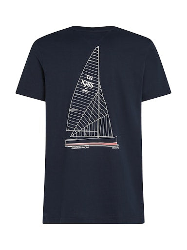 T-shirts korte mouw navy Tommy Hilfiger