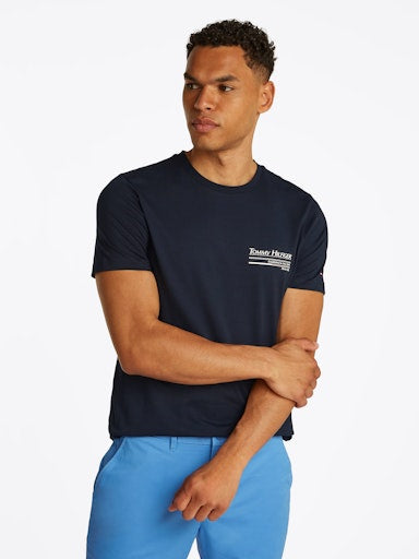T-shirts korte mouw navy Tommy Hilfiger