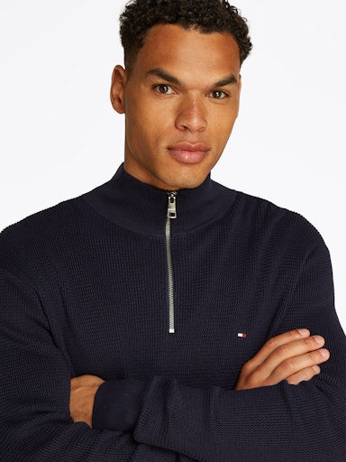 Pulls navy Tommy Hilfiger
