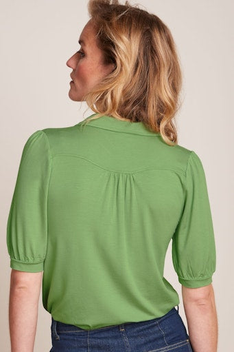 Blouses lange mouw groen King Louie