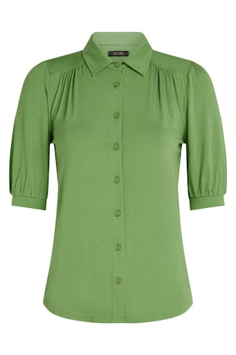 Blouses lange mouw groen King Louie