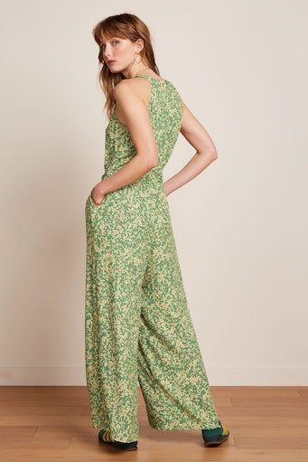 Jumpsuits zonder mouw groen King Louie