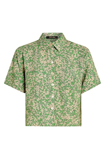 Blouses korte mouw groen King Louie