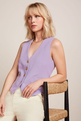 Gilets paars King Louie