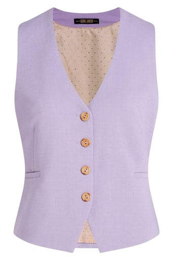 Gilets paars King Louie