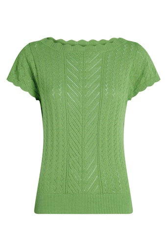 T-shirts korte mouw groen King Louie