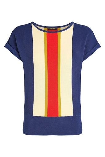T-shirts korte mouw blauw King Louie