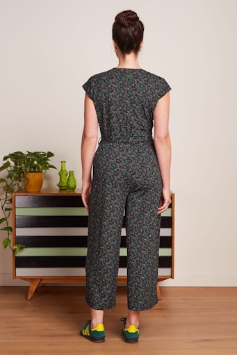 Jumpsuits korte mouw zwart King Louie