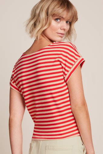 T-shirts korte mouw rood King Louie