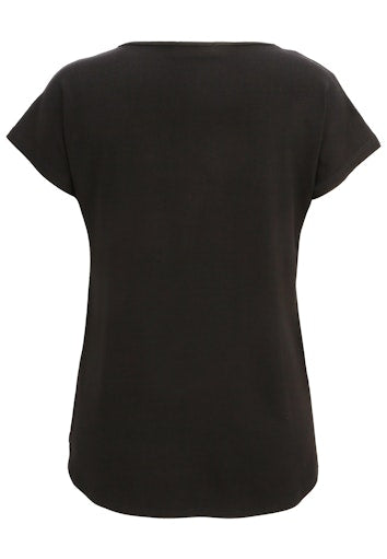 T-shirts korte mouw zwart Doris Streich