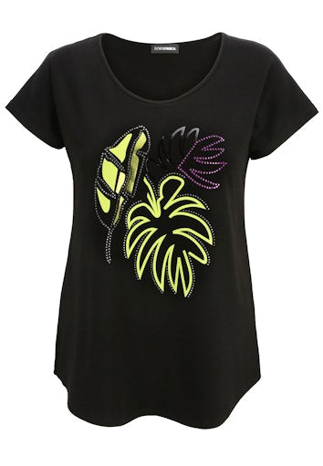 T-shirts korte mouw zwart Doris Streich