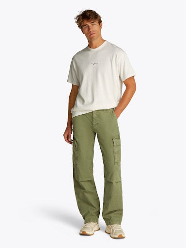 T-shirts korte mouw beige Tommy Jeans