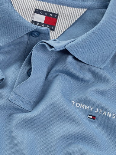 Polo's korte mouw blauw Tommy Jeans