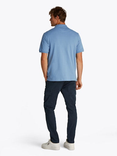 Polo's korte mouw blauw Tommy Jeans