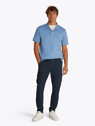 Polo's korte mouw blauw Tommy Jeans