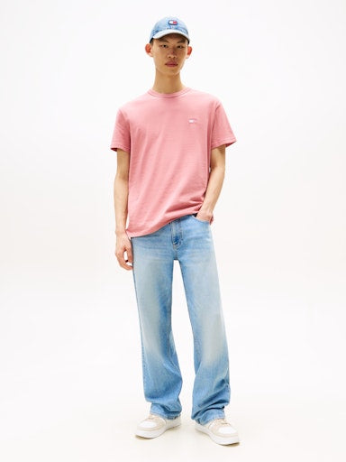 T-shirts korte mouw roze Tommy Jeans