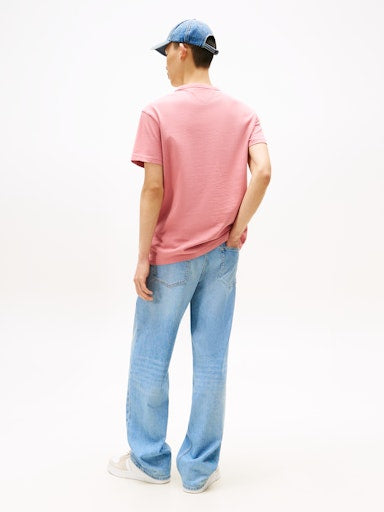 T-shirts korte mouw roze Tommy Jeans