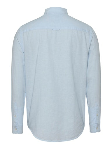 Hemden lange mouw blauw Tommy Jeans