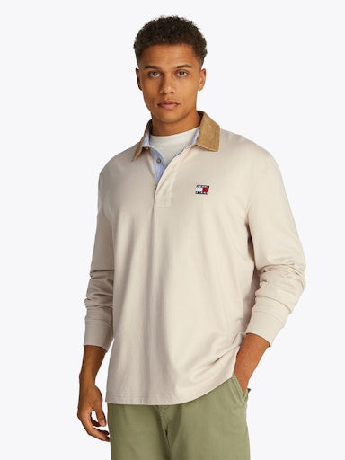 Polo's lange mouw multicolor Tommy Jeans