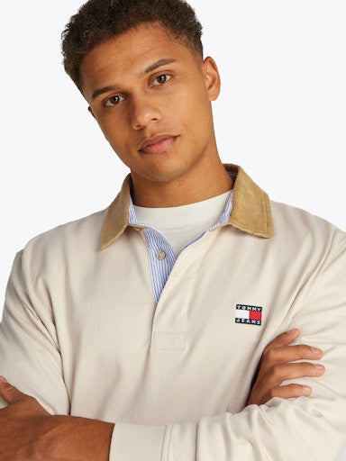 Polo's lange mouw multicolor Tommy Jeans