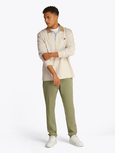Polo's lange mouw multicolor Tommy Jeans