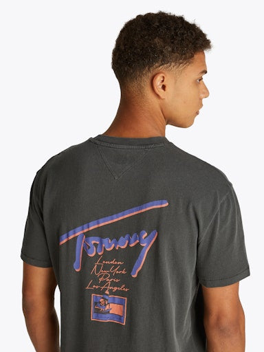 T-shirts korte mouw zwart Tommy Jeans