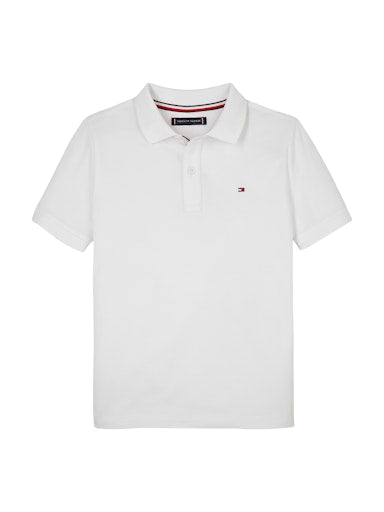Polo's korte mouw wit Tommy Hilfiger