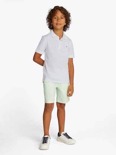 Polo's korte mouw wit Tommy Hilfiger