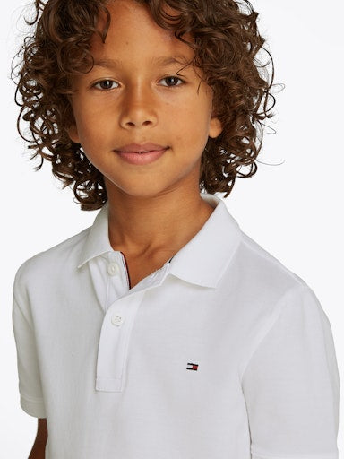 Polo's korte mouw wit Tommy Hilfiger