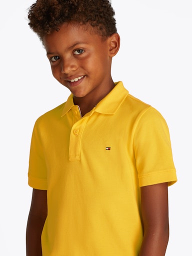 Polo's korte mouw geel Tommy Hilfiger