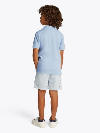 Polo's korte mouw blauw Tommy Hilfiger