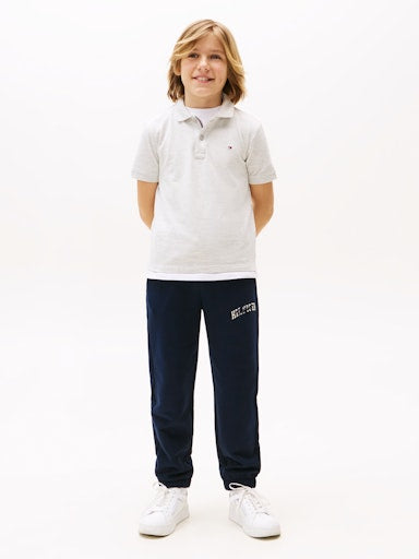 Polo's korte mouw grijs Tommy Hilfiger