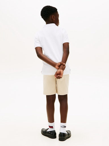 Polo's korte mouw wit Tommy Hilfiger