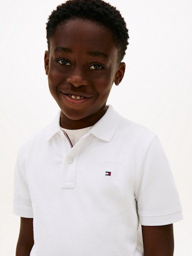 Polo's korte mouw wit Tommy Hilfiger