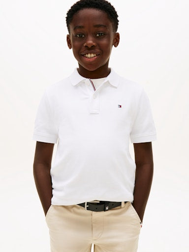 Polo's korte mouw wit Tommy Hilfiger