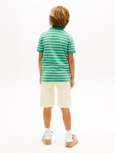 Polo's korte mouw groen Tommy Hilfiger