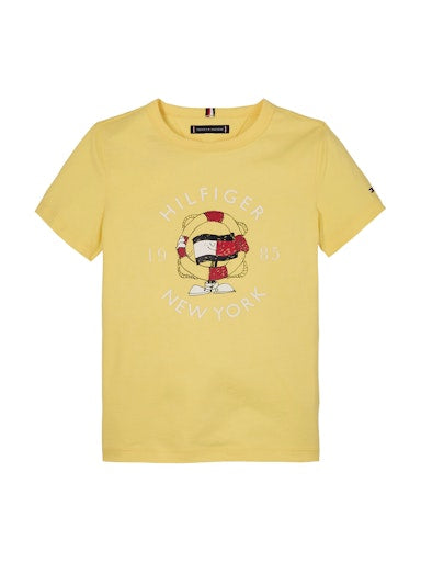 T-shirts korte mouw geel Tommy Hilfiger