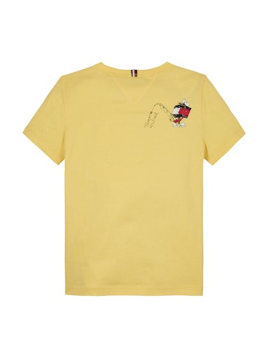 T-shirts korte mouw geel Tommy Hilfiger